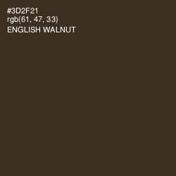 #3D2F21 - English Walnut Color Image